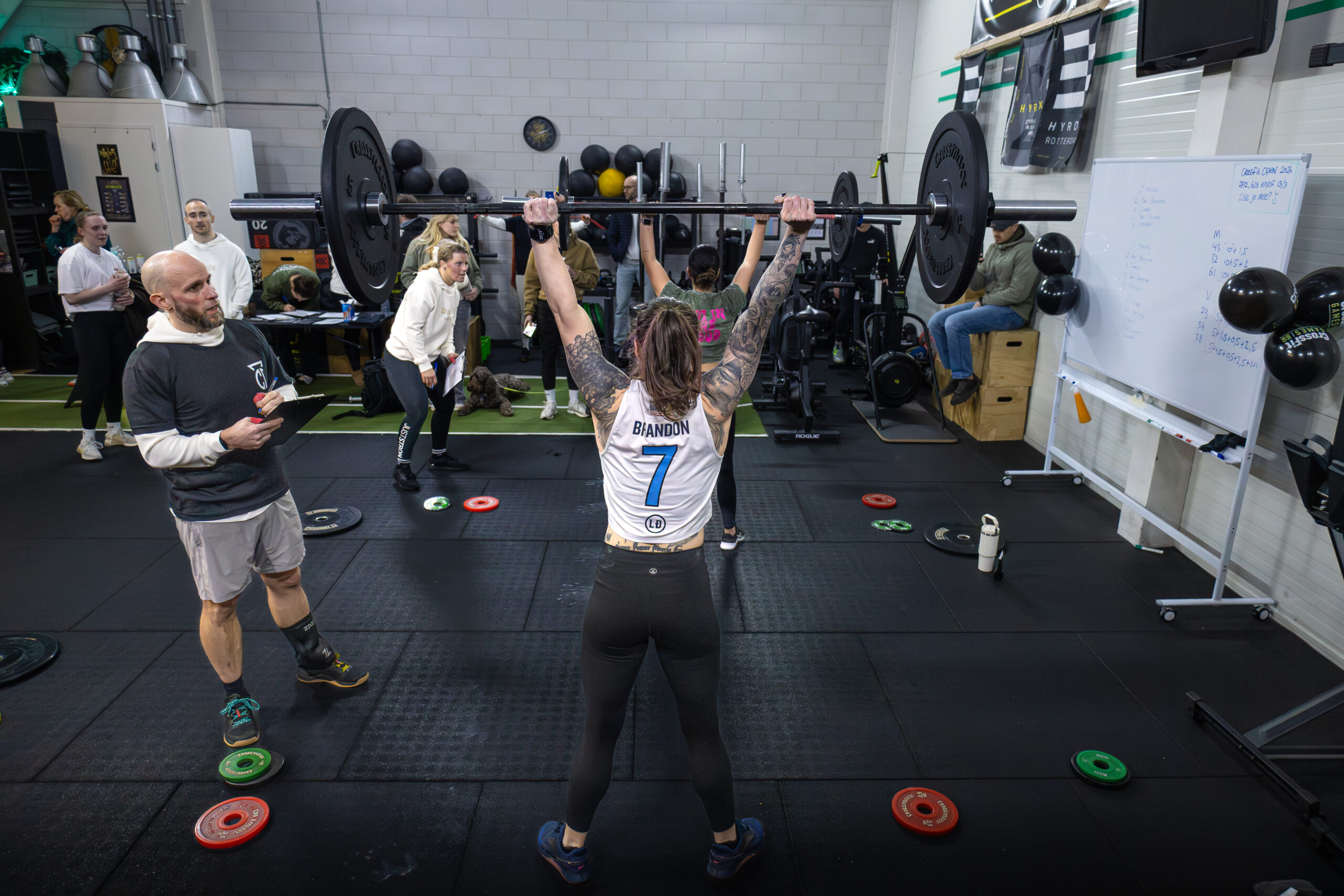 CrossFit-gewichthefwedstrijd